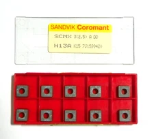 10pcs SANDVIK SCMX 3(2.5) A DD H13A K15 CARBIDE INSERTS P288S