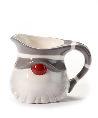 Giftcraft Ceramic Christmas Gnome Creamer 891098