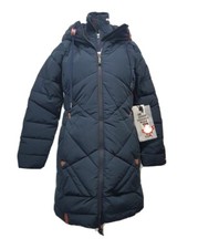 Khujo Annabell Women's Winter Jacket Navy Size Medium | Ref U1#