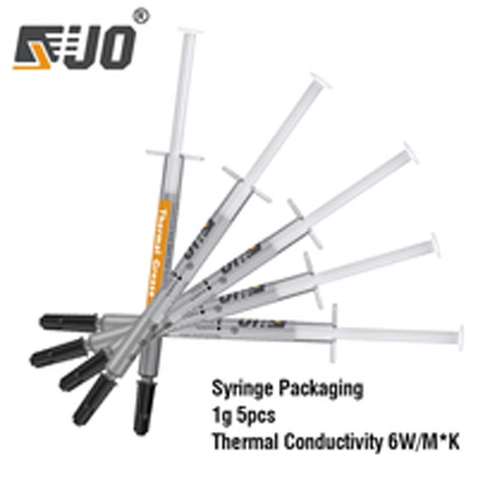 5PCS Heatsink Compound Paste Syringe High Performance Silver Thermal Grease CPU - Image 3 of 4