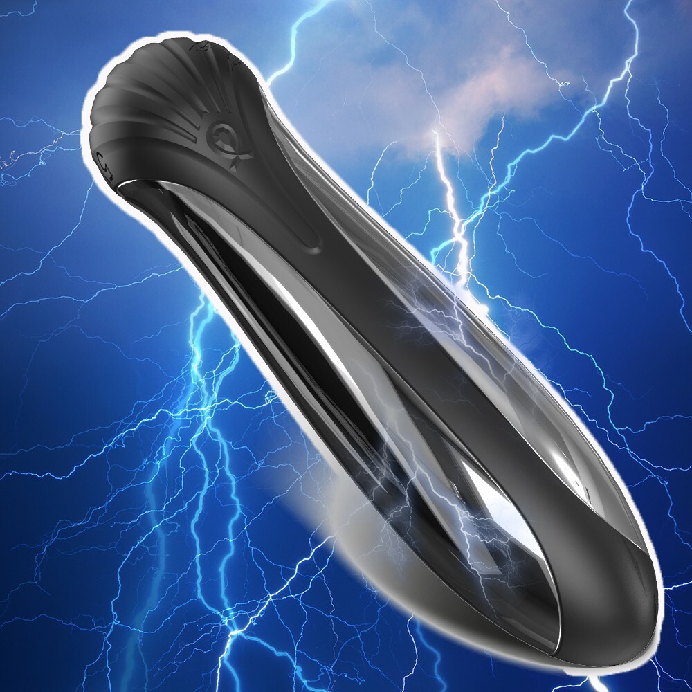 Electric Anal Plug Shock Dildo Vibrator Prostate Massager Sex Toy For Men  Women
