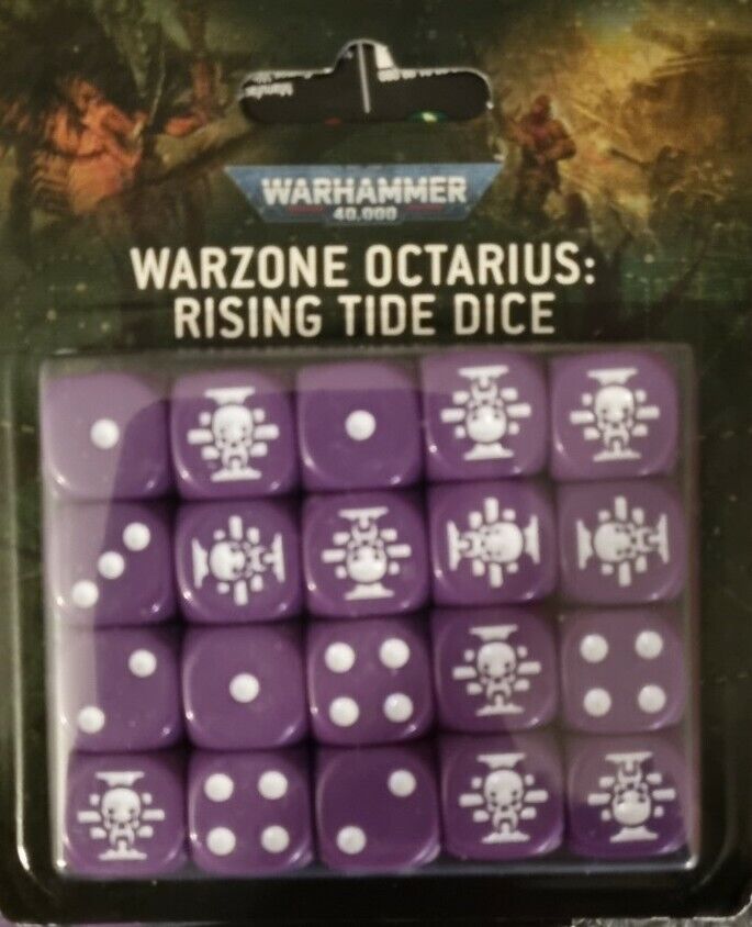 Warzone Octarius Rising Tide Dice 40k Warhammer