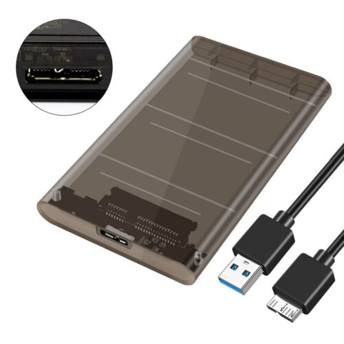 USB3.0 HDD Chassis 2.5" Hard Drive Case SSD SATA3 to USB 3.0 Box HDD Case  - Picture 1 of 14