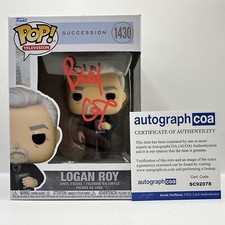 Brian Cox “Succession” AUTOGRAPH Logan Roy Signed Funko Pop ACOA
