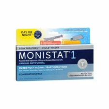 MONISTAT 1 Day Vaginal Antifungal Treatment Coimbination Pack