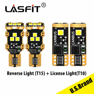 #ad LED Reverse License Plate Lights 2825 168 921 for Chevy Silverado 1500 2014 2024 $24.98