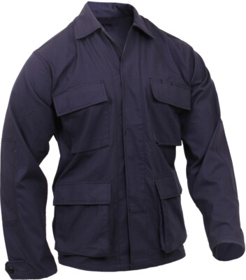 Rothco Tactical Ripstop BDU Shirt Military Fatigue Coat 4-Pocket