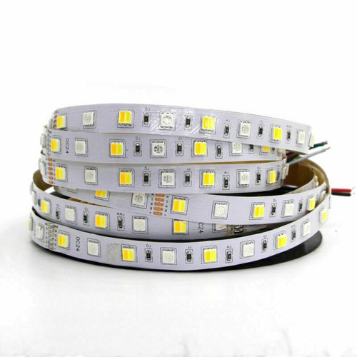 12V 24V SMD 5050 RGB CCT LED Strip Waterproof DC CCT RGBW RGBWW string light 5m - Picture 31 of 38