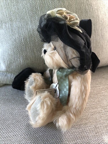Cecelia T Bearington rare 2002 Boyds Bears 9" Mohair Bear 590056 WUNDERSCHÖN! - Bild 4 von 7