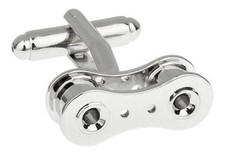 Bicycle Chain Link Bike Cycling Cufflinks Wedding Fancy Gift Box Free Ship USA