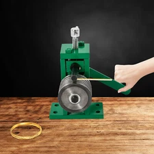 Hand Crank Ring Bracelet Press Bending Machine Making Tool Jewelry Ring Bender