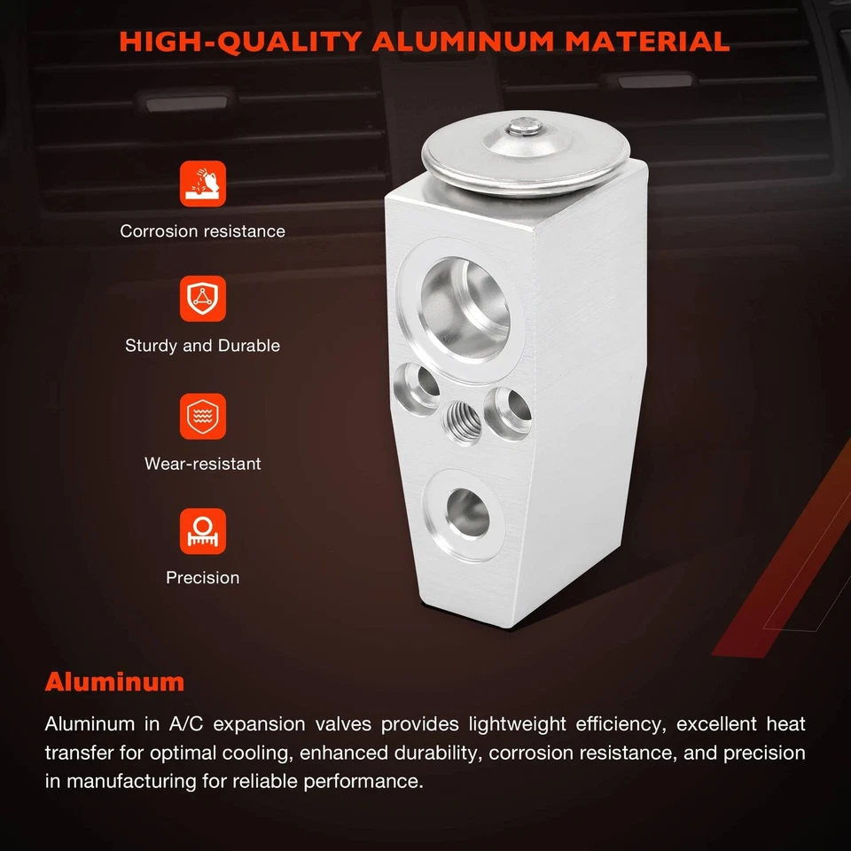 Kit de válvula de expansión de CA para 14-16 GMC Sierra Chevy Tahoe Silverado 1500 15-51325 Foto 3 de 4