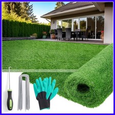 Artificial Turf Grass Outdoor Indoor 3ft x 5ft, Fake Grass Synthetic Realisti...