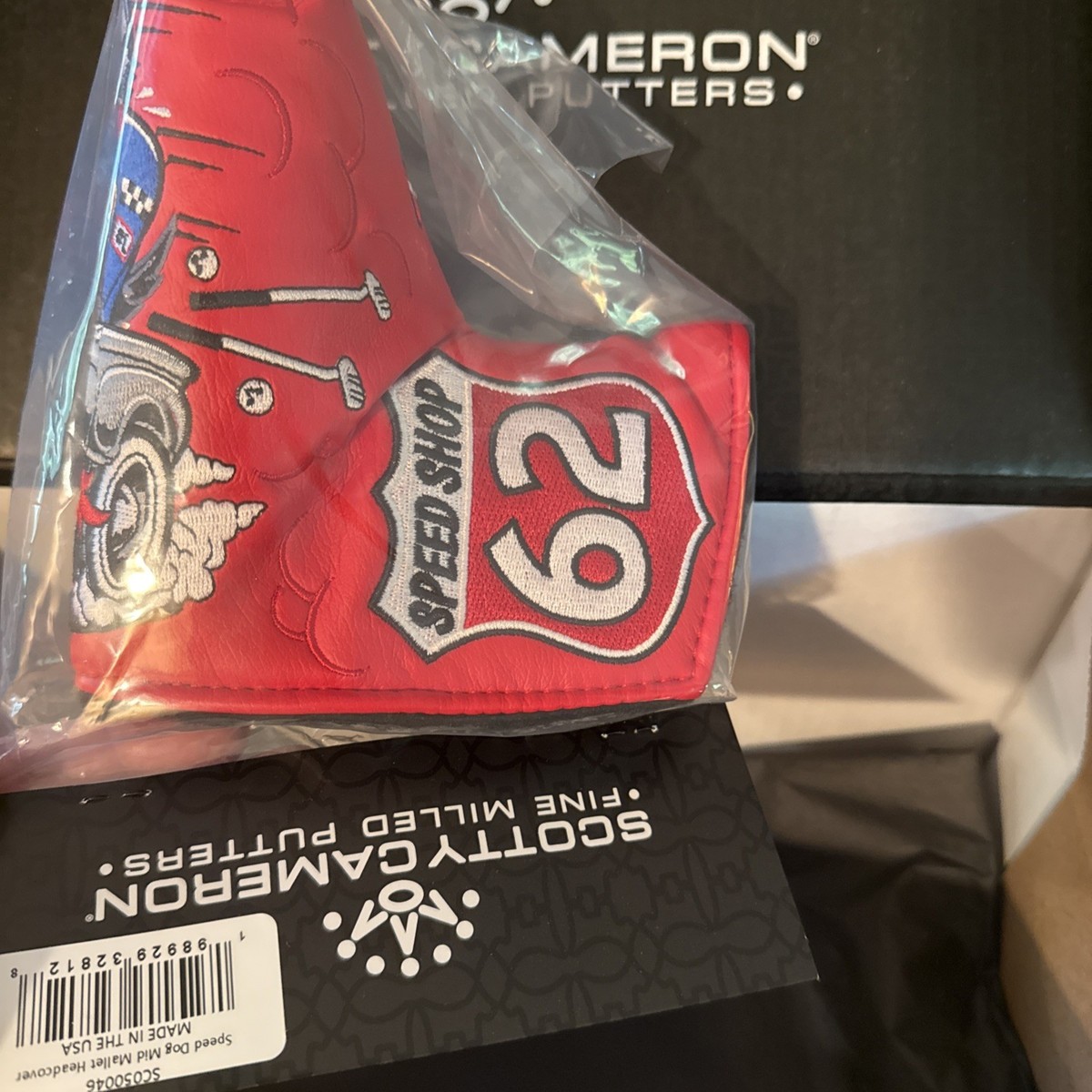 IN HAND Scotty Cameron Limited Release Red Speed Shop Dog Head