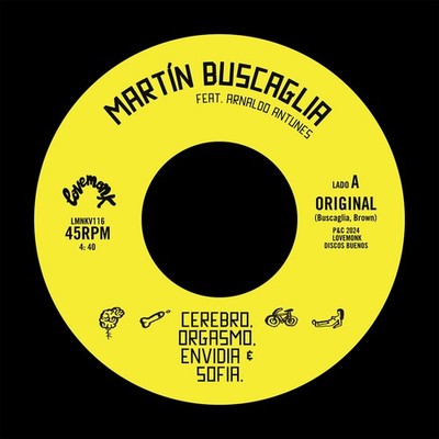 Martin Buscaglia Und Bosq Cerebro, Orgasmo, Envidia & Sofia 7 Inch Vinyl