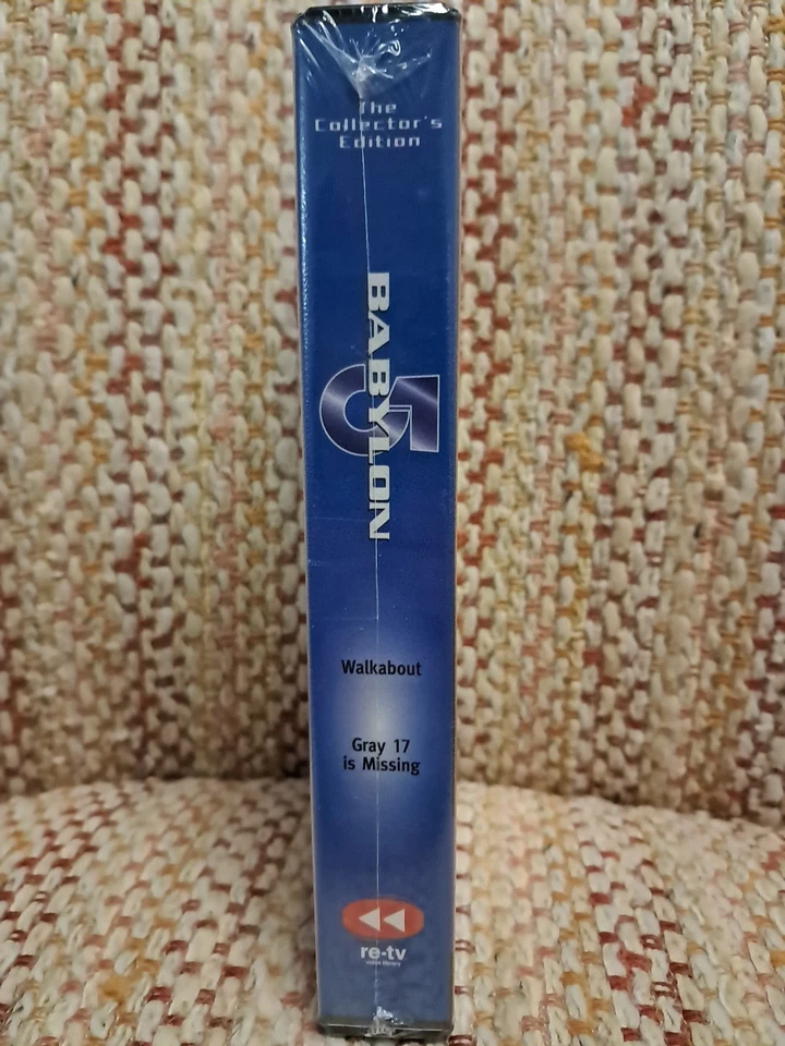 Babylon 5 Collector's Edition VHS Walkabout Gray 17 Is Missing Brand New Sealed Foto 4 de 4