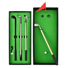 HONUTIGE Mini Golf Set Pen, Desktop Ball Fun Medium, Black