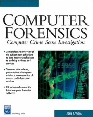 Computer Forensics: Computer Crime - Paperback, by Vacca John R. - Very Good c