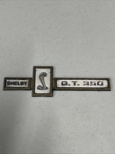 Original Oem 1967-68 Shelby Gt350 Trunk Lid Emblem