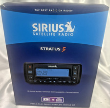 Sirius Satellite Radio Stratus 5 Dock  Play Radio/Vehicle Kit Brand New SV5TK1