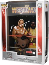 Mr. T Autographed #18 WWE WrestleMania Covers Funko Pop! Figurine