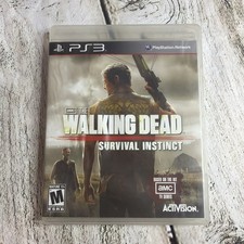 The Walking Dead Survival Instinct PlayStation 3 PS3 Complete With Manual CIB