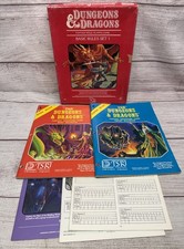 Dungeons and Dragons Role Playing Basic Rules Set 1 TSR Box Set 1st Edition READ
