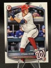 2025 Bowman Draft BD-151 Ethan Petry Washington Nationals
