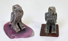 Hand Carved Soapstone Miniature Eagle or Hawk...