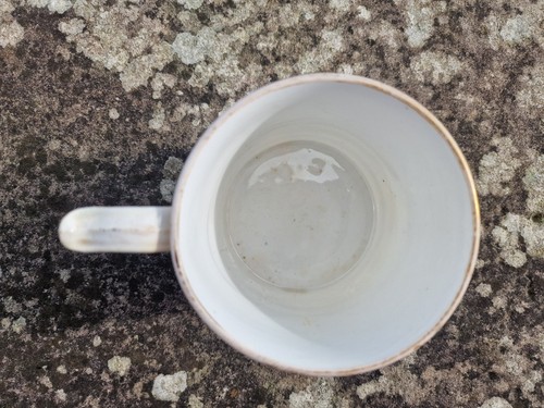 Antique 1851 Coalport Named Presentation Mug, William Dutton, Canal Scene (photo 4)