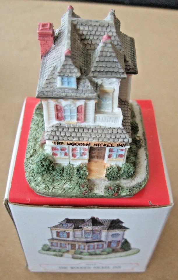 LOTE DE 9 CAJAS ORIGINALES LIBERTY FALLS THE AMERICANA COLLECTION 1994 Foto 4 de 4