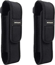 2 Pzs Funda Linterna 6"-8" Compatible Fenix UC30/UC35/E35 Surefire Streamlight