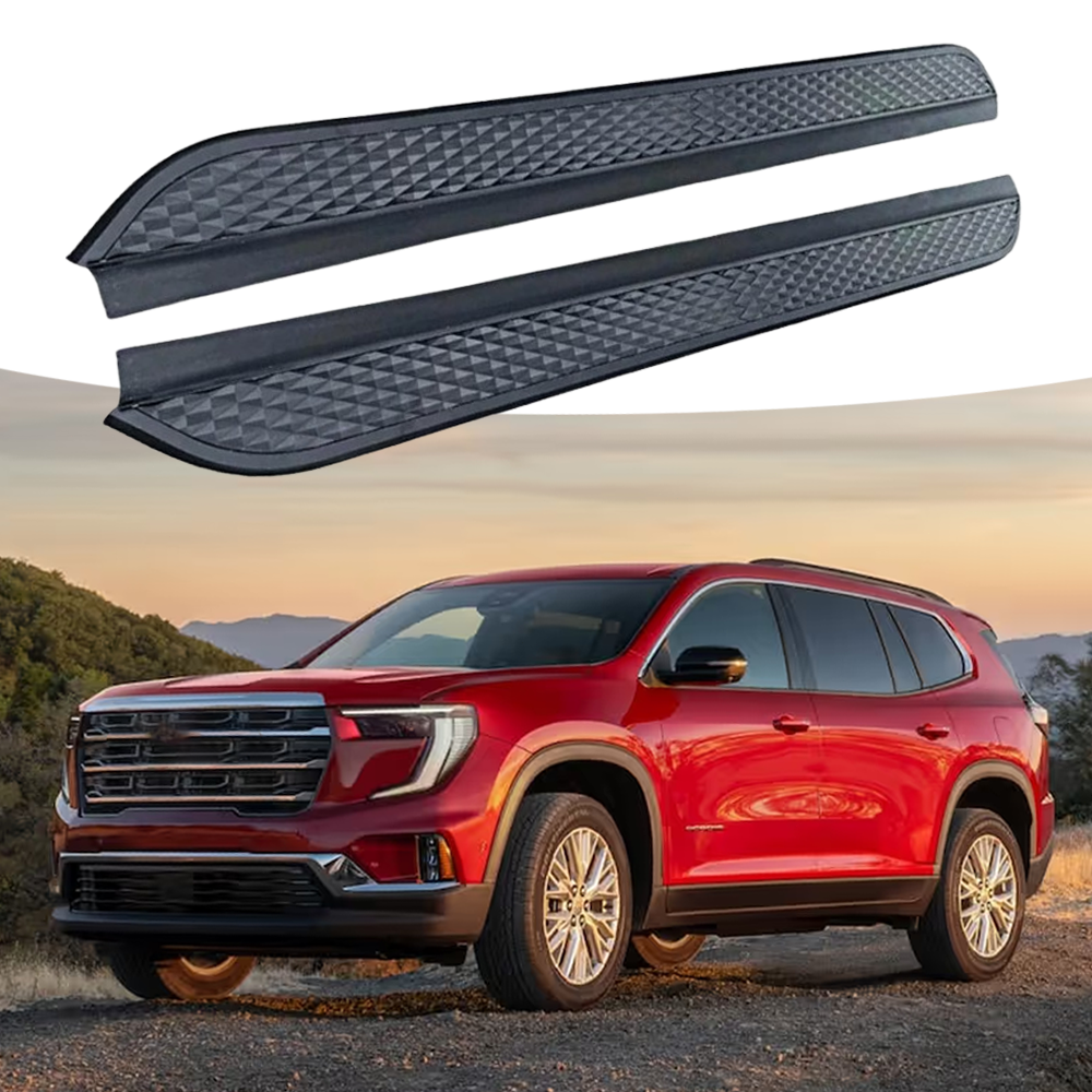 2pscs Running Boards Side Steps Fits For GMC Acadia 2024-2026 Nerf