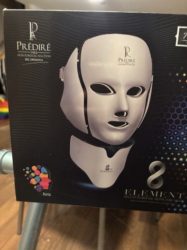 8 Element LED Mehrzweck Hautpflege Maske, 8 Farben Licht LED, Neu im Karton
