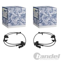 2X Vemo ABS-SENSOR Raddrehzal Vorne Passend FüR Mazda 6 CX-5