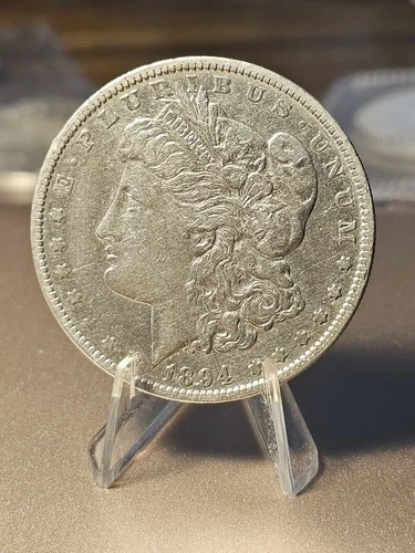 1894 O Morgan Silver Dollar Key Date XF Details  M001