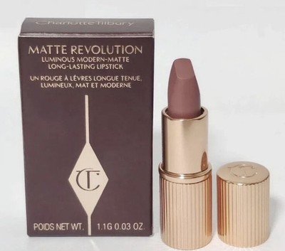 Charlotte Tilbury Matte Revolution 'Walk Of No Shame'' Mini Lippenstift (1,1g) Neu in OVP,