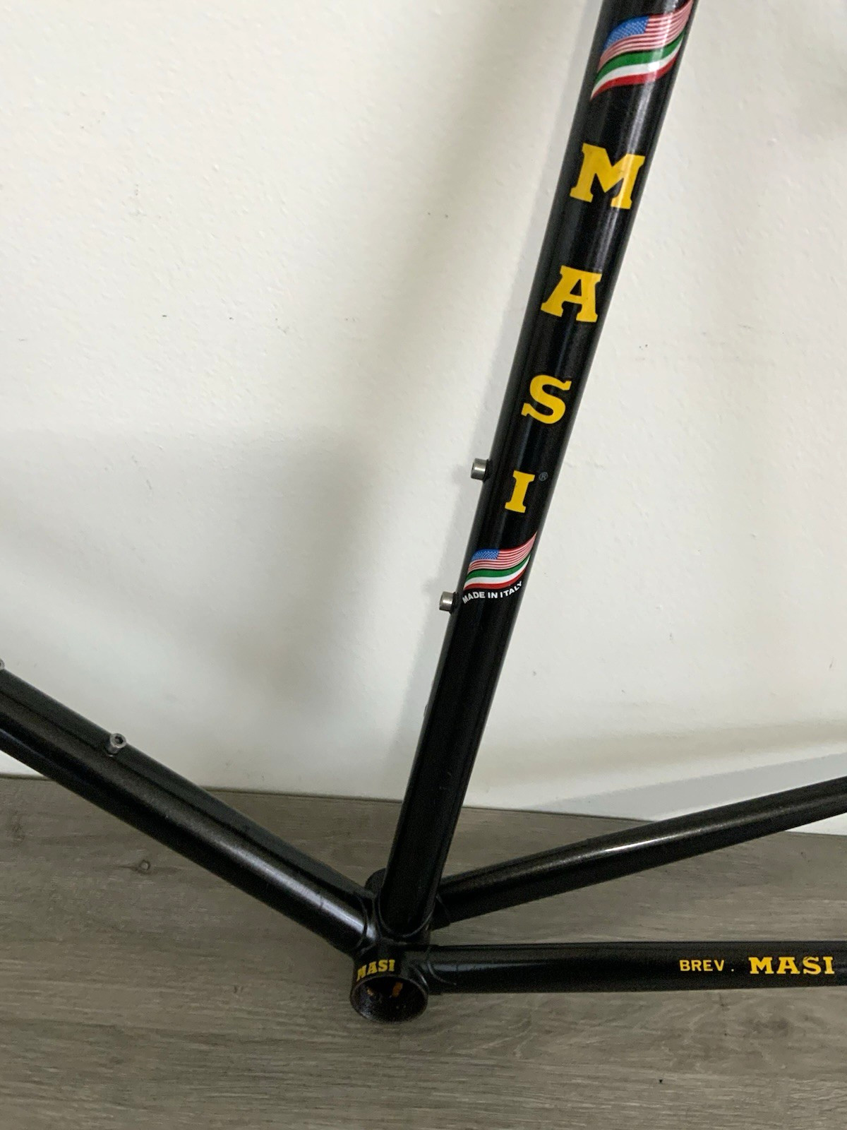 MASI NUOVO STRADA FRAME AND FORK  58 CM COLUMBUS TUBING 2.8 KGS 130 SPACING