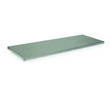 Justrite 29030 Shelf, 1" H, 39-3/8" W, 14" D Vwr Shelf/Spillslope 1915 30/4