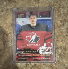 Upper Deck 2025-26 Series 2 UD Canvas Olivier Rodrigue Canada #C-270 Program of…