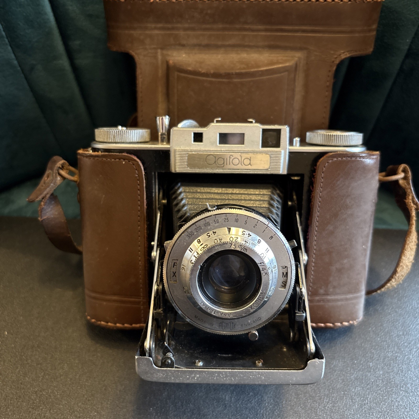 Agilix Agifold Folding Camera In Leather Case 