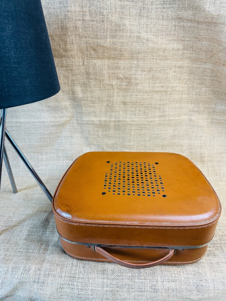 ÉLECTROPHONE TEPPAZ CLÉO 1968 TOURNE-DISQUE VALISE 4 VITESSES VINTAGE FRANCE