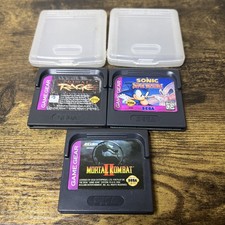 Sonic the Hedgehog: Triple Trouble Sega Primal Rage Mortal Kombat 2 Game Gear