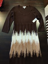 NWT Dressbarn Brown Sweater dress - Size S