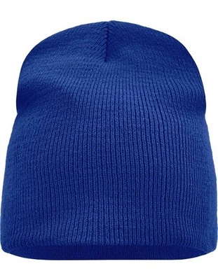 MYRTLE BEACH Beanie No.1 - Warme, enganliegende Strickmütze ohne Umschlag Unisex für Erwachse