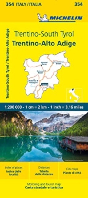 Trentino - Local Map 354 Michelin - Image 6