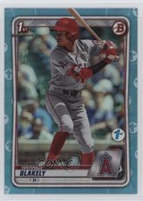 2020 Bowman Draft 1st Edition Sky Blue Foil Werner Blakely #BD-128 w5p