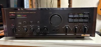 ONKYO A-819XX Integra Vintage Stereo Amplifier JDM Audiophile 1986 Black
