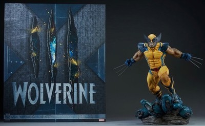 Sideshow Collectibles PREMIUM FORMAT  - X-Men - Striped WOLVERINE - 3814 / 4000
