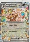 Carte Pokémon Rongrigou EX 179/197 OBF Ecarlate Violet Flammes Obsidiennes